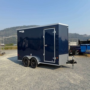 Remolque de Carga Cerrado con Eje Tándem para Mayor Estabilidad, Piso Resistente, Puertas Seguras y Espacio Interior Amplio para Carga Profesional - Product Image 1