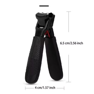 ที่ตัดเล็บสแตนเลสแบบมืออาชีพ รุ่นใหม่ล่าสุด ป้องกันการกระเด็น ใบมีดโค้ง สำหรับเล็บหนาและแข็ง - Product Image 3