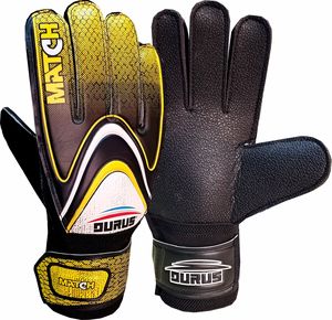 Wholesale High PU Leather Adjustable Wrist <b>Strap</b> Waterproof Non-Slip Full <b>Finger</b> Customizable Outdoor Football Goalkeeper Gloves - Product Image 3