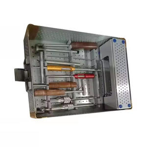 ชุดเครื่องมือผ่าตัดกระดูก DHS DCS ของเยอรมัน ทำจากสแตนเลส รุ่น DC-PK-0055 จำนวน 27 ชิ้น พร้อมสกรูแบบมีรูตรงกลางขนาด 6.5 มม. บรรจุในกล่องอลูมิเนียม - Product Image 3
