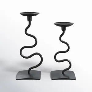 <b>Top</b> Rated Decorative Metal Candle Holders with Elegant Finishes for Luxurious Homes or Wedding Centerpiece Ideas - Product Image 4