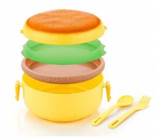 Premium Burger Fun Lunch <b>Box</b> for Kids School Lunch <b>Storage</b> From India Exporter At Bulk Price - Product Image 1