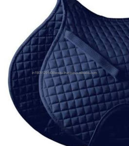 Selle anglaise Maizan International MI-EP-002, best-seller, en coton/polyester noir de qualité supérieure, rembourrage en mousse souple et durable pour cheval - Product Image 3