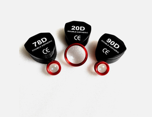ชุดเลนส์อะสเฟอริกคู่ 20D 78D 90D ได้รับการรับรองมาตรฐาน CE ระดับ I สำหรับอุปกรณ์ตรวจวัดสายตา - Product Image 4