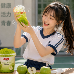 KEIFU 500g Mango Popping Boba Listo para Comer Té de Burbujas Ingredientes para Bebidas de Yogur - Product Image 6