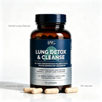 OEM 3000mg Molène Énergie Détox Pulmonaire Soutien Respiratoire Complément Formule Herbacée Naturelle Capsules Sans OGM Vente en Gros Adulte 60