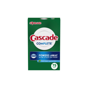 Capsules de détergent pour lave-vaisselle automatique Fresh Cascade Platinum Plus Formule 57 unités, puissance de nettoyage avancée - Product Image 3