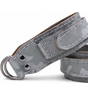 Sangle de cheville en cuir imprimé camouflage pour machine à câbles, soutien de jambe antidérapant à compression unisexe pour l'hiver, la maison et la salle de sport - Product Image 2