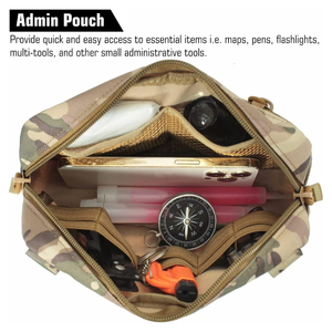 Bolsa Táctica de Nylon MOLLE para Organización, Resistente al Agua, para Camping, Senderismo y Almacenamiento de Herramientas - Product Image 2
