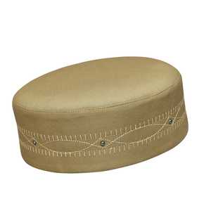 Kufi OEM Vente en gros Meilleures ventes Bonnet de prière islamique Coiffe musulmane traditionnelle Tendance turque Coton de haute qualité Dentelle et maille - Product Image 2