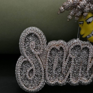 Collar con Colgante de Bart Simpson Personalizado con Diamantes de Imitación, Estilo Hip Hop, Amuleto de Personaje de Dibujos Animados, Joyería de Lujo con Aspecto de Diamante, Regalo - Product Image 6