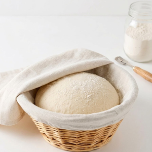 Round Lined Wicker Proofing <b>Basket</b> Natural <b>Bread</b> Dough Fermentation <b>Basket</b> for Sourdough Baking Wholesale Supply - Product Image 5