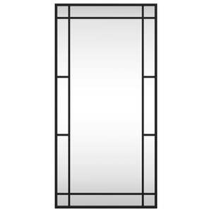 Espejo de Pared Minimalista de Vidrio Negro de 15.7 X 31.5 Pulgadas - Product Image 3