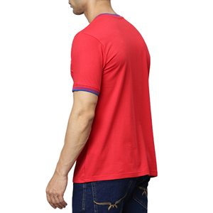 T-shirt en coton léger pour homme, style tendance, décontracté, idéal pour la plage, collection été – Fabrication usine - Product Image 4