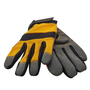 High Quality Synthetic Leather Amara Mechanic Gloves Industrial Safety Hand Protection Abrasion Resistant Gardening Gloves - Product Image 6