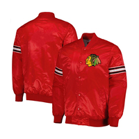 Veste en polaire satinée imperméable et élégante, style baseball, personnalisable, pour homme, tricotée, écologique, idéale pour le printemps