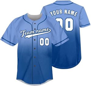 Camisetas de Béisbol y Sóftbol Personalizadas con Estampado y Bordado, Sublimadas, Baratas, al por Mayor, Diseño OEM - Product Image 4