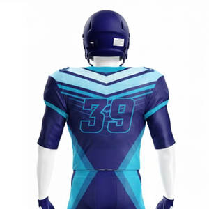 Adult American Football Kit Lightweight Mesh Jersey and <b>Padded</b> Pants for Training Sessions 2026 - Product Image 4