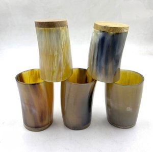 Jarra de cerveza de cuerno natural, muy vendida, decoración para el hogar, Navidad, personalizada, para cerveza, vino, estilo vikingo, al mejor precio. - Product Image 2