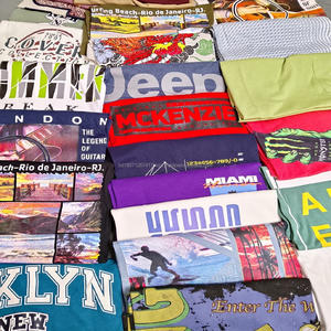 Camisetas de Punto de Algodón 100% para Hombre de Alta Calidad, Diseños de Colores Variados, Ropa de Moda, Transpirable, Ecológica, Lote en Existencia - Product Image 3