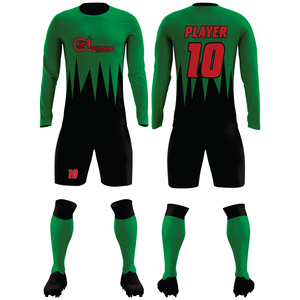 Tenue de football personnalisée moderne imprimée pour l'entraînement et les matchs, avec contrôle de l'humidité supérieur, légère, 100 % polyester - Product Image 3