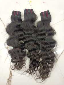 ขายส่งผมต่อแท้ 100% จากวัดในอินเดีย ผมบริสุทธิ์จากผู้บริจาคคนเดียว แบบเส้นต่อเส้น MOQ ต่ำ จัดส่งรวดเร็ว - Product Image 1