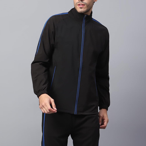 Survêtement léger pour homme en tissu respirant 100% polyester, coupe classique - Product Image 3