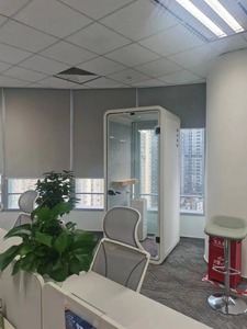 Cabina <span class=keywords><strong>de</strong></span> Oficina Insonorizada para Reuniones Privadas, Cabina Acústica para Oficina, Cabina Insonorizada Ecológica para Reuniones - Product Image 5