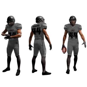 Sublimation personnalisée Uniforme de football américain Jeunes hommes Tackle Twill Teamwear Respirant Maillots de football personnalisés à séchage rapide - Product Image 6