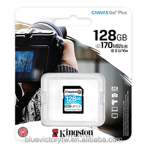 Tarjeta de memoria Kingston 128GB SDXC Canvas Go Plus 170 MB/s lectura, C10, U3, V30 - Product Image 2