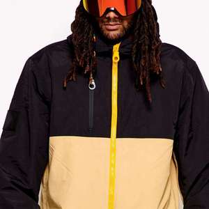 High-Performance Men's One Piece Ski Suit Waterproof Breathable Hooded <b>Snowsuit</b> Insulated Winter Snowboarding Jumpsuit Coverall - Product Image 5
