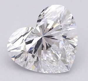 Diamant CVD de laboratoire taille cœur fantaisie, clarté VVS, certifié IGI, 2,00-5,00 carats, couleur D, pour la fabrication de bijoux (bague et boucles d'oreilles) - Product Image 6