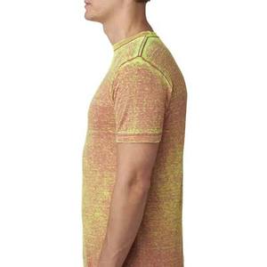 Camisetas de Jersey de Poliéster/Algodón de 200 g/m² para Hombre, Logotipo Personalizado, Corte Regular, Estampado, Teñido con Hilo, Anti-Pilling, Transpirables - Product Image 3