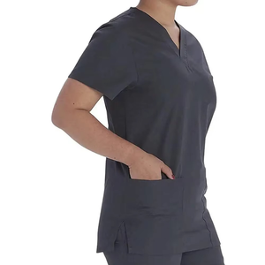 Uniforme Quirúrgico Personalizado de Hospital, Tejido Elástico Ecológico al por Mayor 2026, 94% Poliéster, 6% Elastano - Product Image 3