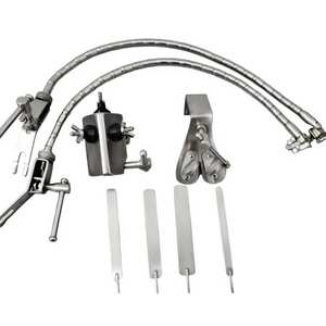 SURGINEXA Juego de Retractores Cerebrales Leyla de Dos Brazos, Retractor de Cerebro, Instrumentos Quirúrgicos de Neurocirugía, Kit de Acero Inoxidable con Certificación CE - Product Image 2