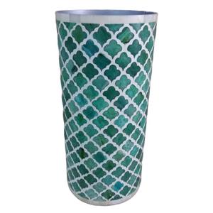 Macetero de Metal con Incrustaciones de Hueso, Hecho a Mano, Forma Redonda, Estilo Minimalista, para Decoración del Hogar, Producto de Lujo, Exportaciones al por Mayor - Product Image 3