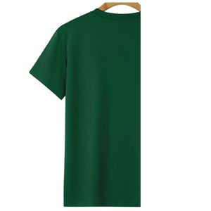 Camisetas de Manga Corta Verdes para Hombre con Logotipo Personalizado |   Algodón Suave y Transpirable |   Ropa Casual con Marca Personalizada, Suministro OEM - Product Image 2