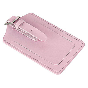 Etiqueta de Equipaje de Cuero Genuino para Maletas y Bolsas de Viaje, Etiqueta de Equipaje Personalizada de Alta Calidad y Ecológica - Product Image 1