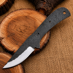 Cuchillo de Caza Forjado a Mano de Acero con Alto Contenido de Carbono, Hoja de 0.5mm de Grosor, Espiga Completa, 55 HRC, Fabricación de Cuchillos, Venta al por Mayor, Bajo MOQ, Proveedor OEM - Product Image 1