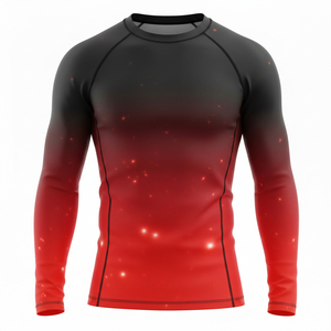 Camiseta de Manga Larga Unisex para Niños y Jóvenes, Protección UV de Secado Rápido, para Surf, Natación, BJJ, MMA, Jiu Jitsu, Grappling, Ropa Deportiva de Bambú - Product Image 4