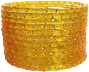 Juego de Brazaletes de Cristal con Diseño de Gotas de Lluvia, Acabado Brillante y Suave, Joyería Tradicional para Mujeres y Niñas - Product Image 1