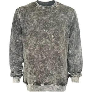 Sudadera con capucha antiarrugas para hombre, lavado ácido, cuello redondo, precio económico, venta al por mayor, nueva llegada - Product Image 1