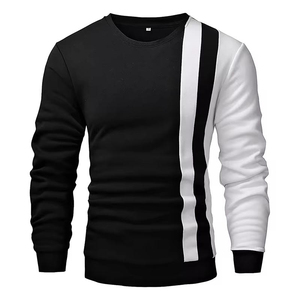 Sweat-shirt Premium pour Homme, Pull à Manches Longues Uni, Coupe Décontractée, Col Rond, Vêtement de Rue pour Homme - Product Image 6