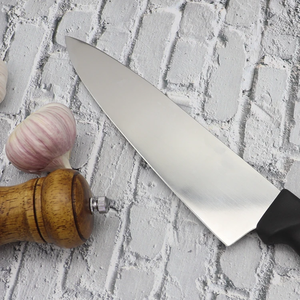 Couteau de Chef en Acier Inoxydable, Lame Polie, Manche en Plastique, Durable, Pour Droitiers, 8-9,9 Pouces, Couteau de Cuisine, Vente en Gros OEM - Product Image 2