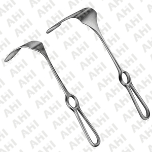 Rétracteur Langenbeck manuel réutilisable en acier inoxydable, instruments chirurgicaux aiguisés certifiés CE, rétracteurs manuels Langenbeck - Product Image 3