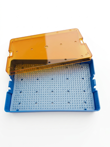 Plateau de stérilisation en plastique de qualité professionnelle A-1 VERITAS, organiseur médical pour instruments chirurgicaux, réutilisable et autoclavable - Product Image 3