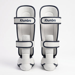 Espinilleras de Boxeo Khumbro, Protectores de Piernas para Kickboxing, Material PU, Equipo de Protección para Entrenamiento en Todas las Estaciones - Product Image 4