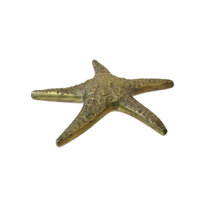 Handmade Star Fish Design Low Price Solid Brass Casting Paper Weight for Desktop Decor Ornament At Reasonable Price - Product Image 1