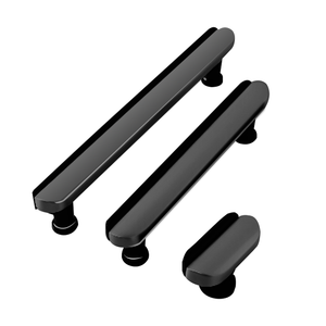 Awesome Black Finished Brass pull Handle Durable Furniture Pull <b>Kitchen</b> Drawer Door Home Office Use High Quality metal - Product Image 2
