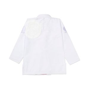 Lot de Shoyoroll sur mesure blanc de haute qualité # Kimono de Jiu-Jitsu Brésilien (BJJ) pour adulte, 60 Gi, uniforme d'arts martiaux - Product Image 2